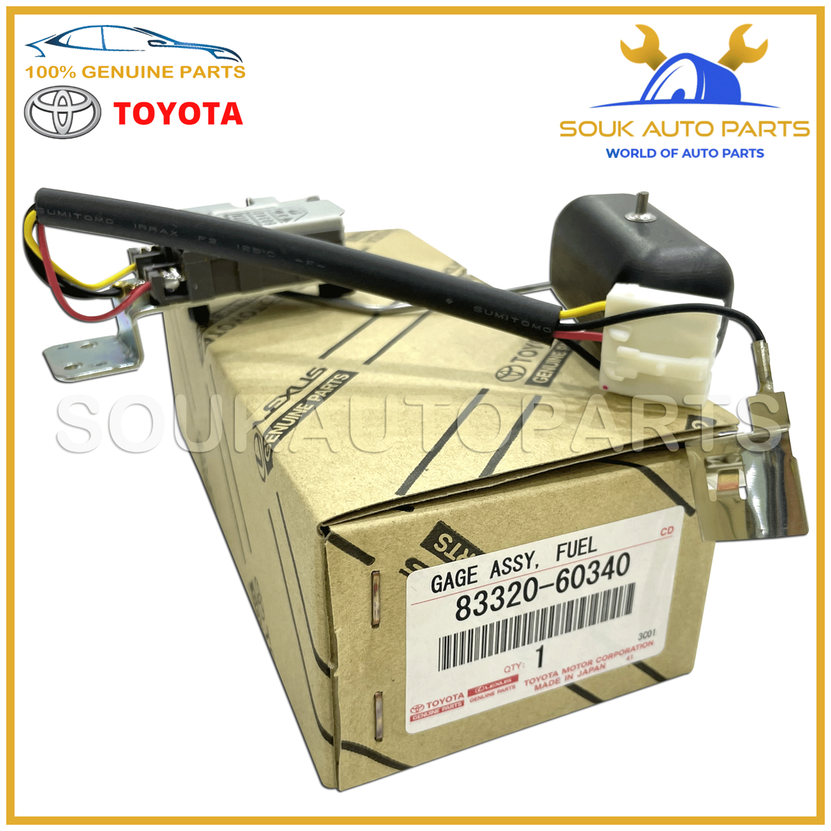 83320-60340 Genuine Toyota FUEL SENDER GAGE ASSY 8332060340