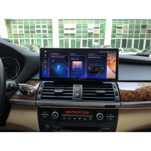 Für BMW X5 X6 E70 E71 CCC 12,3" Touchscreen Android GPS Navigation CarPlay - Bild 6 von 10