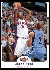 2006 Fleer #136 Jalen Rose Phoenix Suns Basketball Card