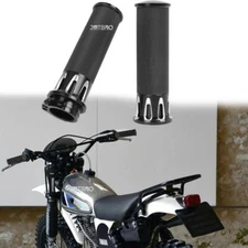 1" Motorcycle Black Hand Grips Handlebar for Yamaha XT250 V Star 650 Royal Star