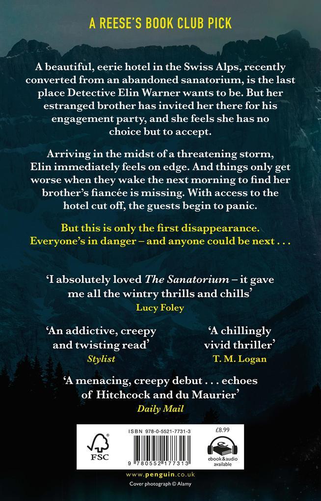 Thumbnail - The Sanatorium | Sarah Pearse | 2021 | Englisch