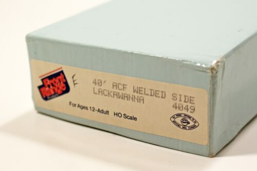 Front Range 40' ACF Welded Side Box Car, Lackawanna, Kit #4049, HO Scale, NOS - Picture 2 of 3