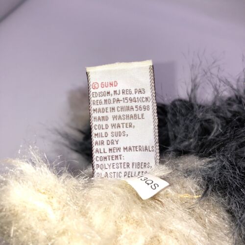 Oso de peluche de peluche Gund Bonnie 13,5" gris y beige 4037036 - Imagen 8 de 8