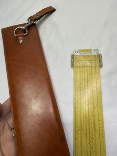 1959 Pickett Model N4-ES Slide Rule Vector Type Log Dual Base Speed Rule w/Case - Picture 3 of 10
