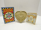 Cookie Press Mold and Recipes - Fancy Heart - Brown Bag Cookie Art