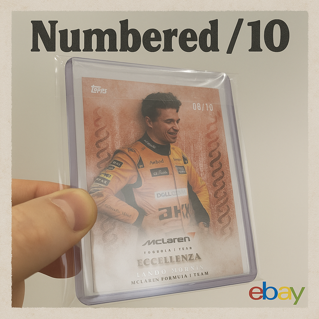 Lando Norris Numbered `/10