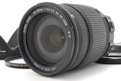 [Top MINT w/Hood] SIGMA 18-250mm F/3.5-6.3 DC MACRO OS HSM for NIKON From JAPAN