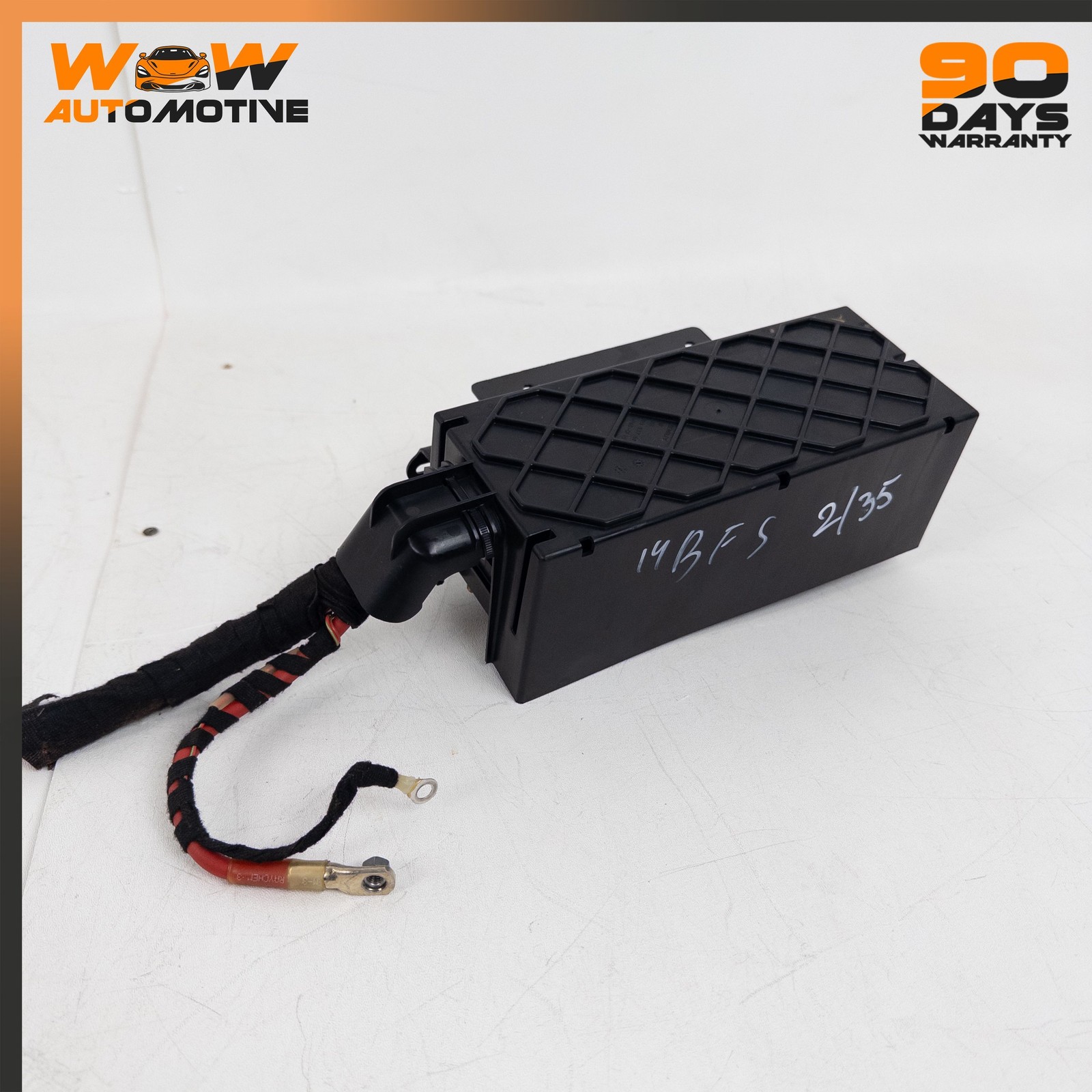 04-19 BENTLEY FLYING SPUR GTC GT REAR TRUNK RELAY FUSE BOX MODULE ASSEMBLY OEM