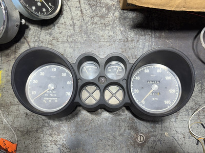 Alfa Romeo 2000 GTV OEM VINTAGE Jaeger Instrument Cluster Gauge Set - WORKING
