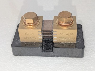 500 AMP 50 mV DC Shunt Deltec