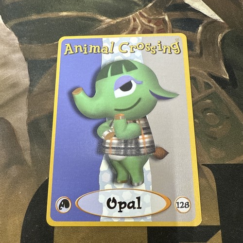 Nintendo Animal Crossing e-Reader Card - Opal - #128 - Series 3 (2002)
