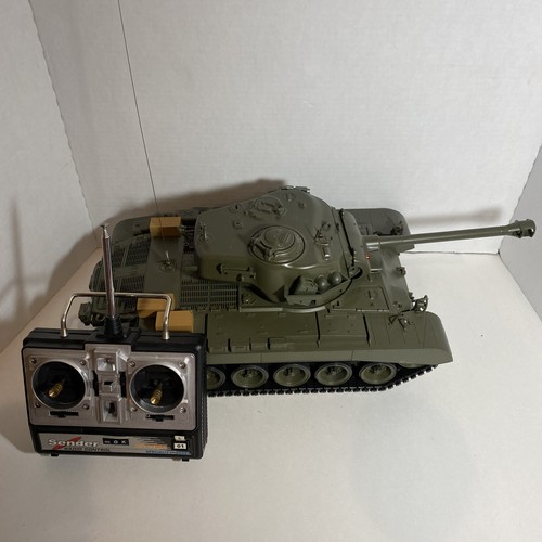 Heng Long R/C Battle Tank 1/16 Pershing M26 Snow Leopard - ungeprüfte Teile nur