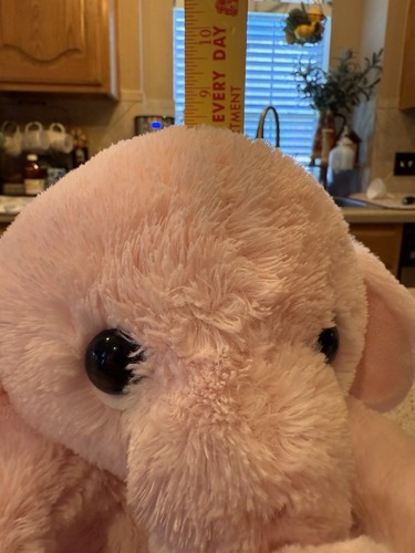 Aurora Pink Elephant Plush Stuffed Animal EUC 2018 - Picture 11 of 16