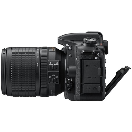 Nikon D7500 Digital SLR Camera + AF-S 18-140mm ED VR Lens Memory & Flash Kit - Picture 10 of 11