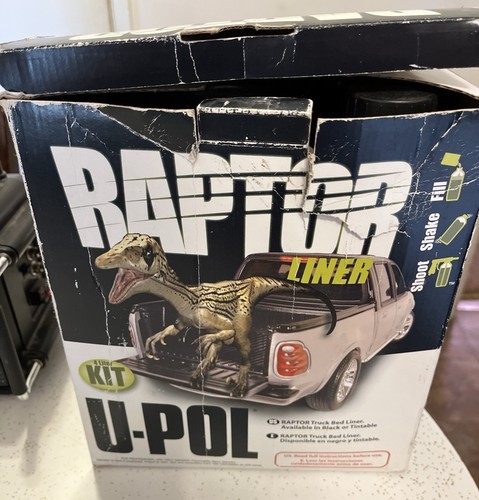 U-Pol Raptor BLACK Truck Bed Liner Kit UPOL 820 - Picture 3 of 3