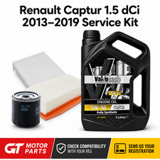 SERVICE KIT RENAULT CAPTUR 1.5 dCi 2013-2019 Oil Air Cabin & Engine Oil