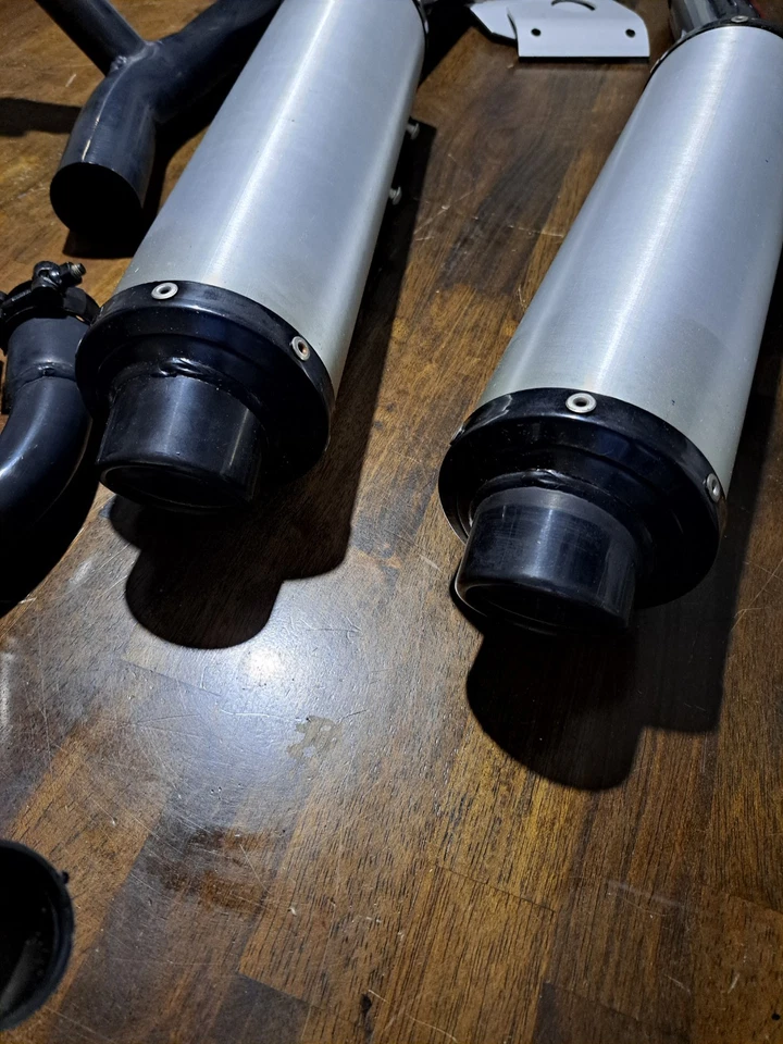 AUSPUFFENDROHRE (Silenc.) MARVING - KAWASAKI ZX10 1000 (1988) K8304nb - Bild 4 von 4