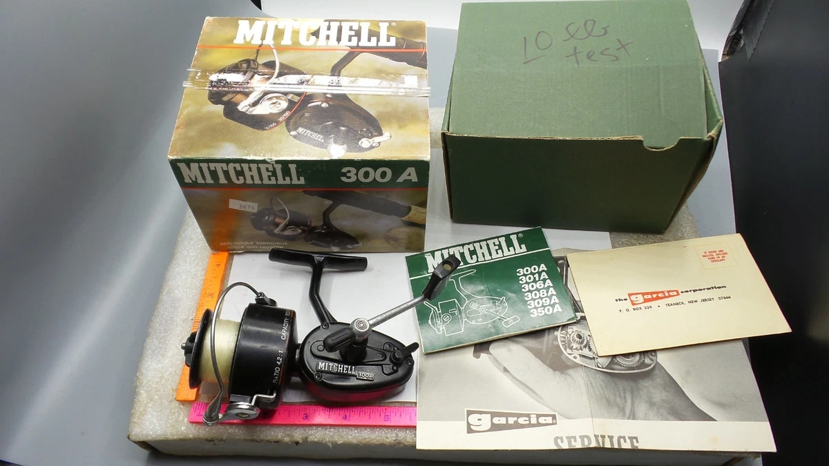 Moulinets Vintage Mitchell – Pêche Eau Douce – Fabriqués En France