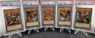SET COMPLETO 5: Exodia Il Proibito PSA 10 QCSR X5 MP24/TN23 Yugioh