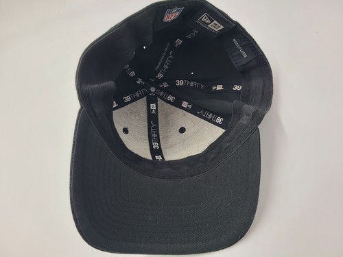 Minnesota Vikings New Era 39Thirty Flex Fitted (Seems L-XL) Hat Cap NFL Black - Picture 9 of 12
