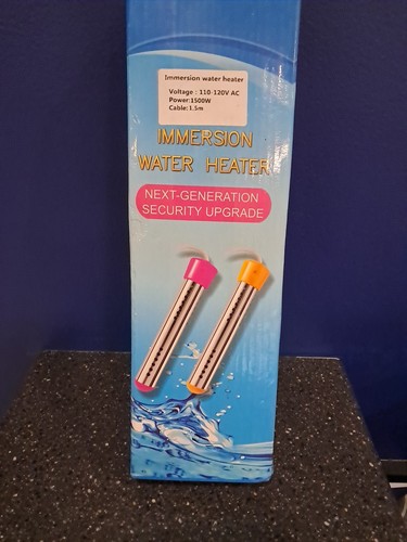 1500W Immersion Water Heater Submersible Portable Electric Heaters 110-120V AC - Picture 1 of 3