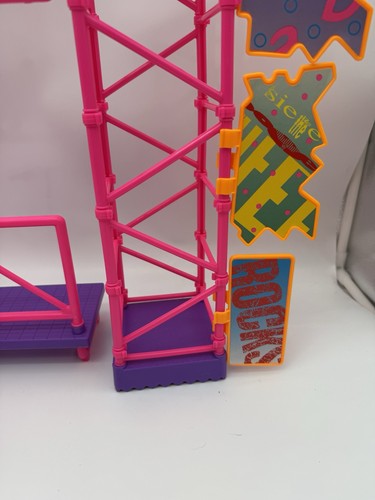 Vintage Mattel Rappin Rockin Barbie Konzert Spielset mit funktionierendem Mikrofon 1991 Rarität - Bild 5 von 8