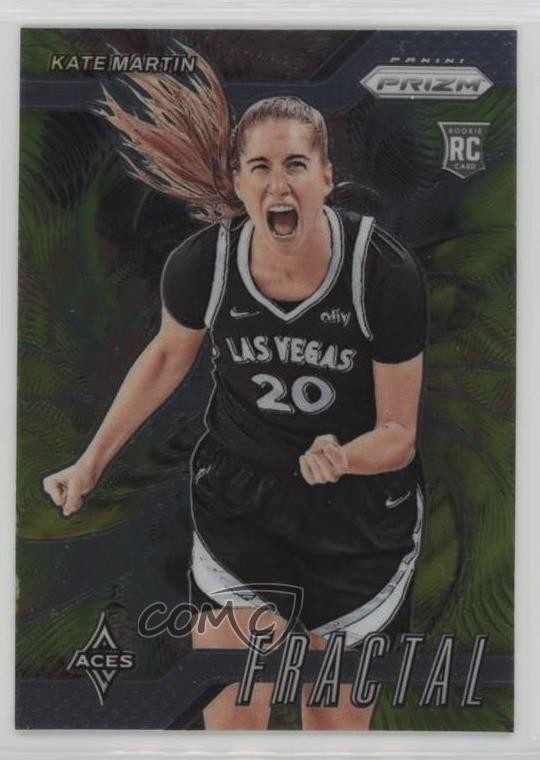 2024 Panini Prizm WNBA Fractal Kate Martin #6 Rookie RC
