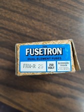 10 pack of Fusetron FRN-R-25 Fuse, 250V 25A