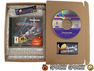 Starblade 3DO - UK PAL sehr guter Zustand CIB - hochwertige Verpackung - mit Sendungsverfolgung