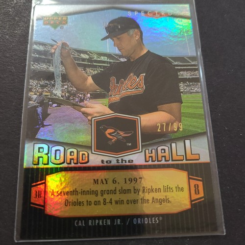 2007 Upper Deck Spectrum Cal Ripken Jr. -Road to the Hall- Gold SN  /99 -U Pick - Picture 186 of 232