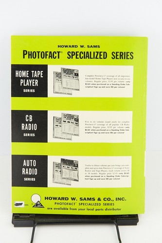 Sams Photofact Transistor Radio Series TSM-83 through TSM-107 GOOD (Pick Volume) - Picture 15 of 33