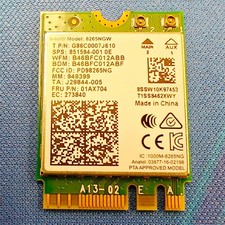 Intel Dual Band Wireless-AC 8265NGW M.2 WiFi  Bluetooth 4.2 Card G86C0007J610
