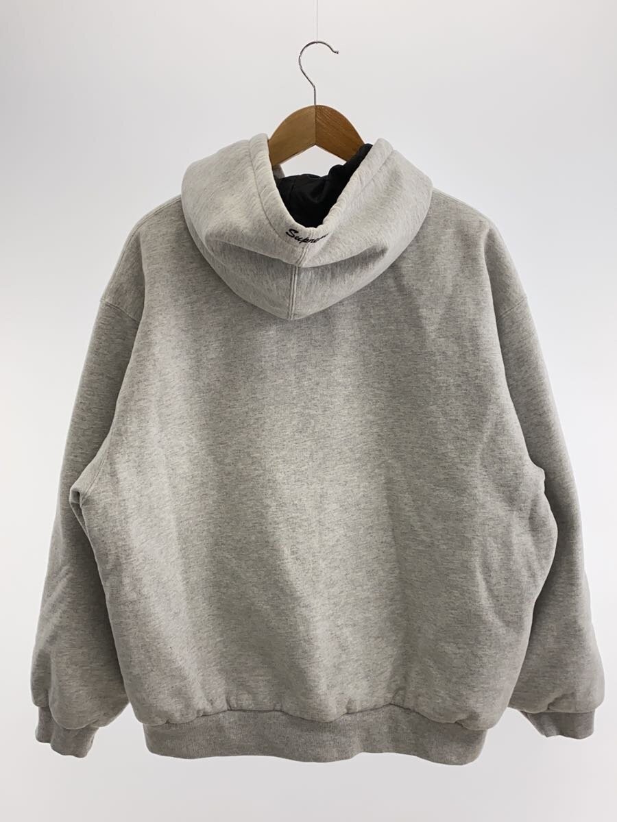 Supreme × DICKIES Zip up Hoodie gray L Used | eBay