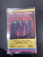 22 Great Hits by The Mills Brothers (Cassette, 1985) Brand New, Sealed