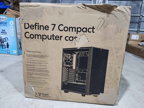 Fractal Design Define 7 Compact Black Slient Modular Computer Case - Picture 2 of 3