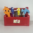 Handy Manny TALKIN’ TOOLBOX Tool Set Mattel 2007 Tested Works No Sound