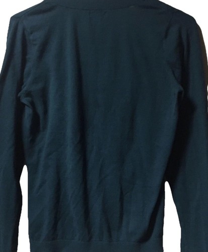 Apt. 9 ~ Women’s ~ Sweater ~ Medium ~ One Piece ~ Green & Black - Picture 12 of 17