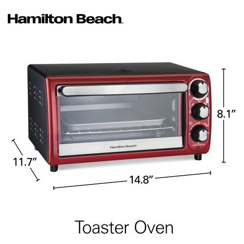 Hamilton*Beach 4 Slice Toaster Oven, with 5 Versatile Cooking Modes - Picture 9 of 9