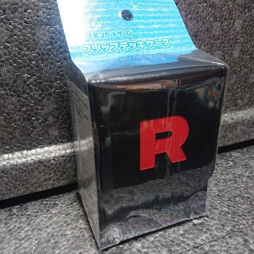 Pokemon Card Game Flip Deck Case Team Rocket Limited Pokemon Center Japan - Picture 2 of 5