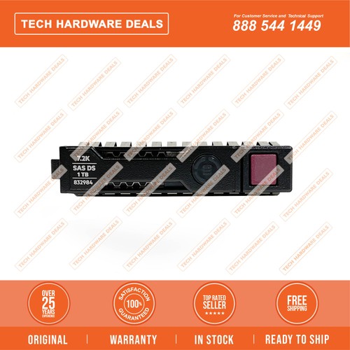 832520-004    HPE 1TB SAS 12G 7.2K SFF SC DS HDD - Picture 3 of 4
