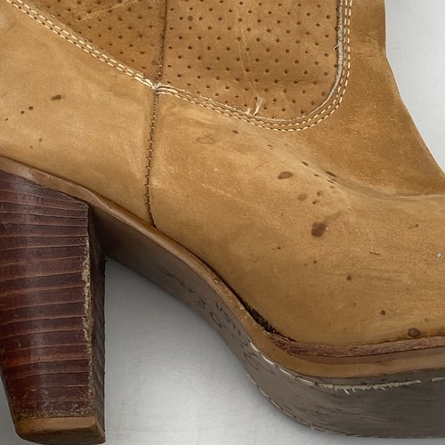 VINTAGE Zodiac USA braune Westernstiefel mit Absatz, 3,5"-Absatz, Damen 9M - Bild 21 von 24