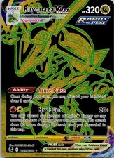 Rayquaza VMAX (Secret) Secret Rare SWSH12: Silver Tempest Trainer Gallery TG29/T