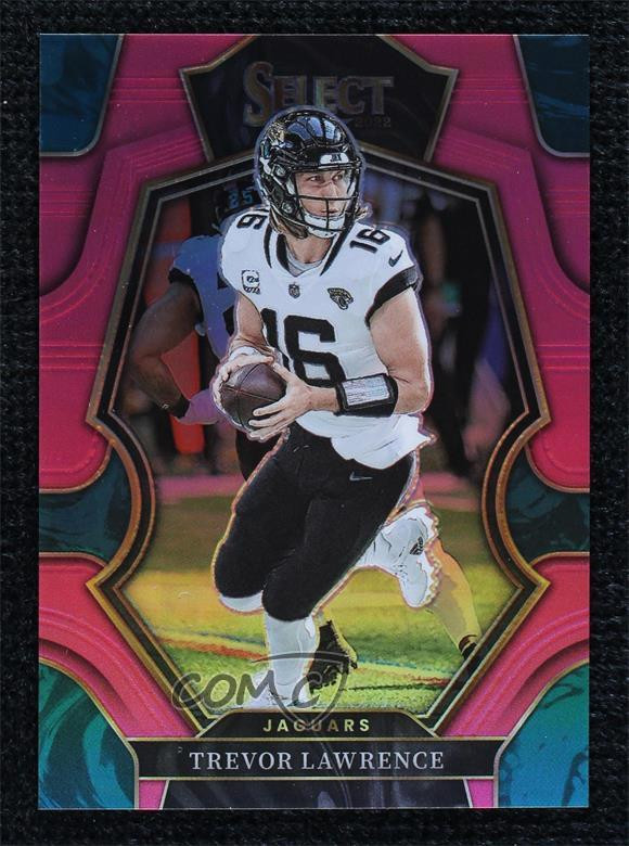 2022 Panini Select Premier Level Pink Prizm 2/10 Trevor Lawrence #145