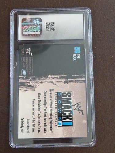 1999 WWF WWE SmackDown! The Rock #45 Comic Images CGC  Chromium Gem NXT  - Picture 5 of 8