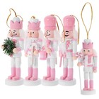  5 Pcs Nutcracker Decoration Decorations Decorative Small Nutcrackers