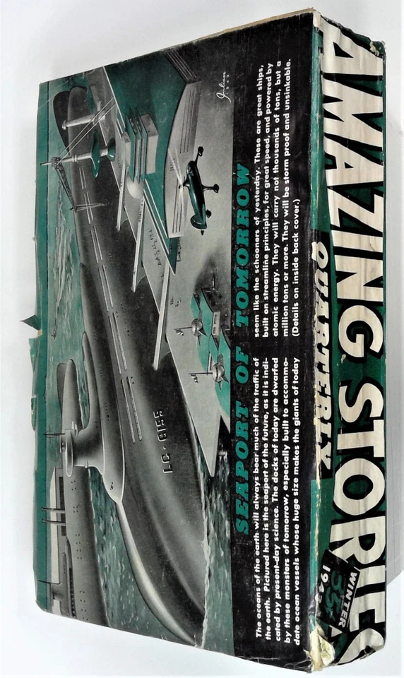 Amazing Stories Quarterly Reissue Collected Pulp 1943WINTER FN- 5.5 Foto 2 de 3