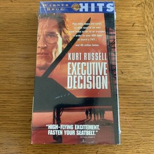 EXECUTIVE DECISION Kurt Russell VHS Tape 1996 BRAND NEW FACTORY SEALED