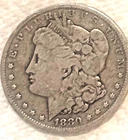 1880 S Morgan circulated  with decent features and good eye appeal free shipping