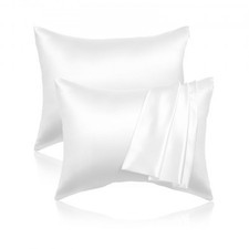 Satin Pillowcase 2 Pack Silky Satin Pillow Cases 26 x 20 in Standard Size