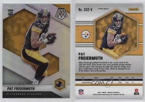 2021 Panini Mosaic Rookie Variations Silver Prizm Pat Freiermuth #332-V RC